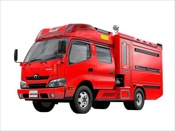 小型水槽付消防ポンプ自動車 CD-ⅠDシリーズ