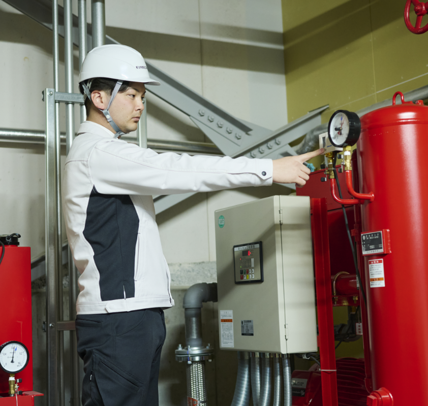 導入後のメンテナンスも担当