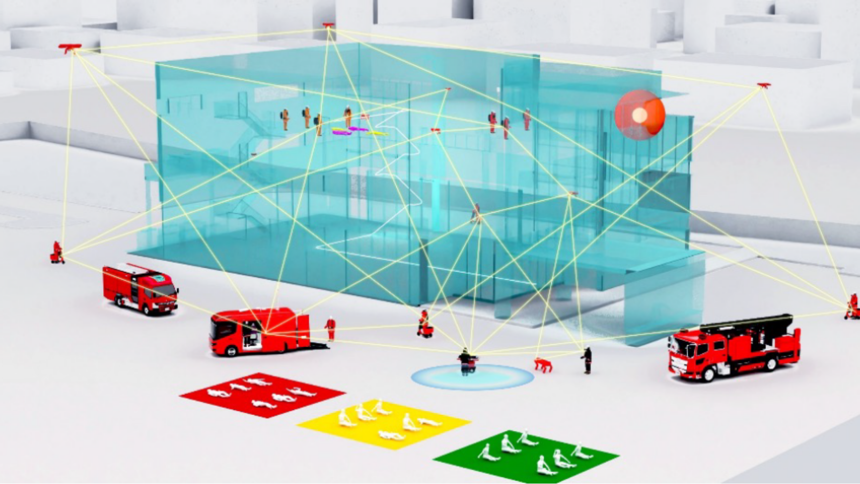 現場指揮支援システム・EV指揮車