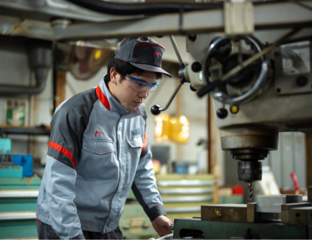 技能職の仕事の様子